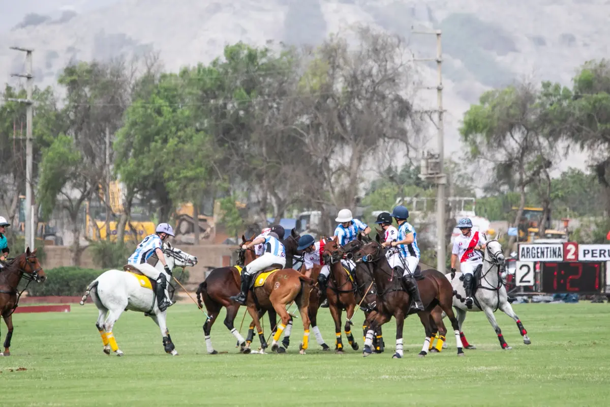Argentina y Perú se enfrentaron en Lima por las eliminatorias al Mundial de Polo 2027