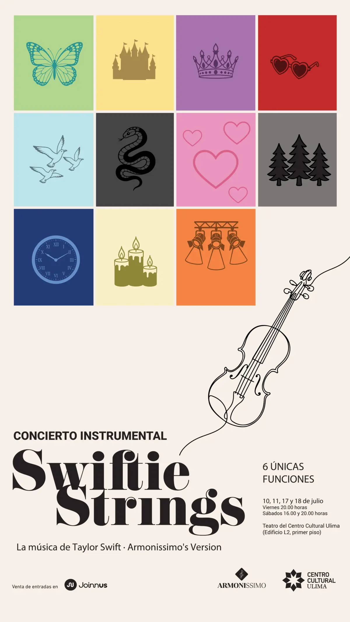 Swiftie Strings Armonissimo’s Version llega a Lima para hacernos viajar por todas las eras de Taylor Swift Swiftie Strings Armonissimo’s Version llega a Lima para hacernos viajar por todas las eras de Taylor Swift