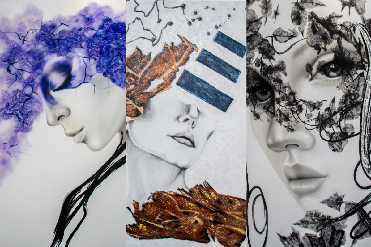 Yezzenia Sánchez presenta “La Mirada que Habita”, un viaje pictórico hacia lo invisible del rostro femenino