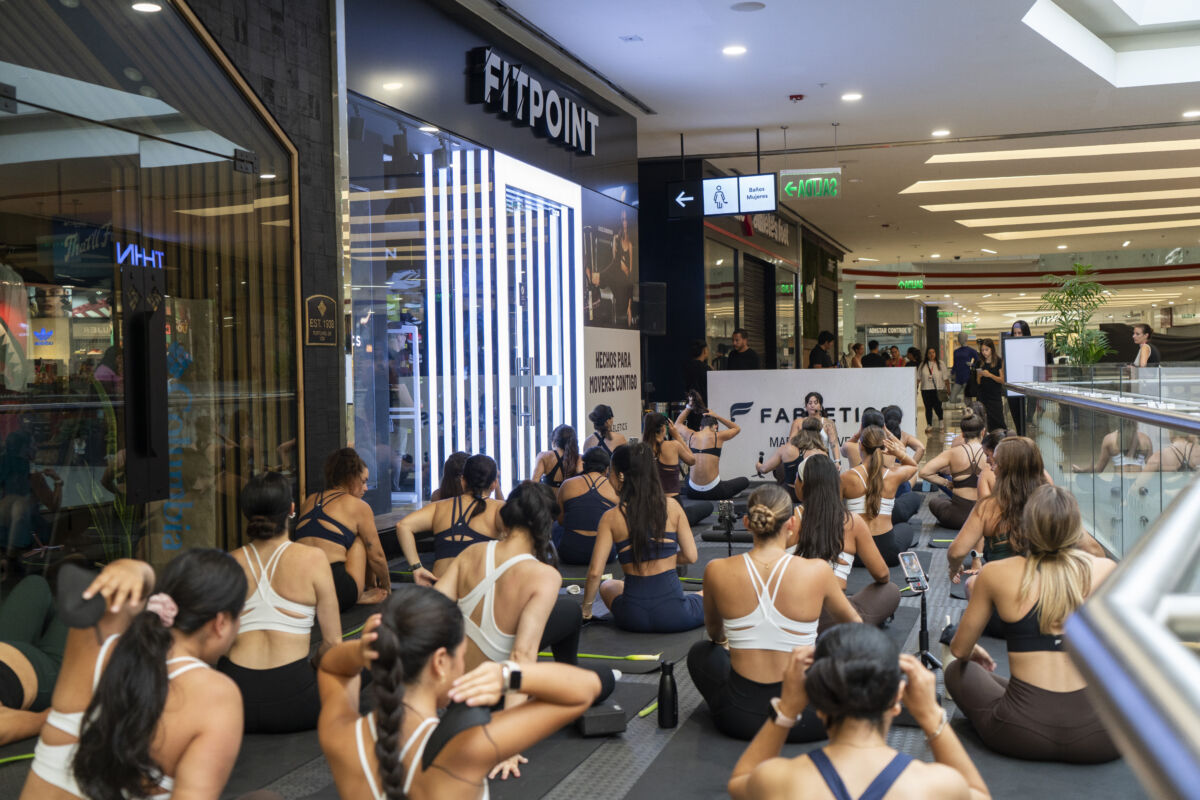 Fabletics llegó a Perú junto a Oechsle con una experienciainspirada en el movimiento real
