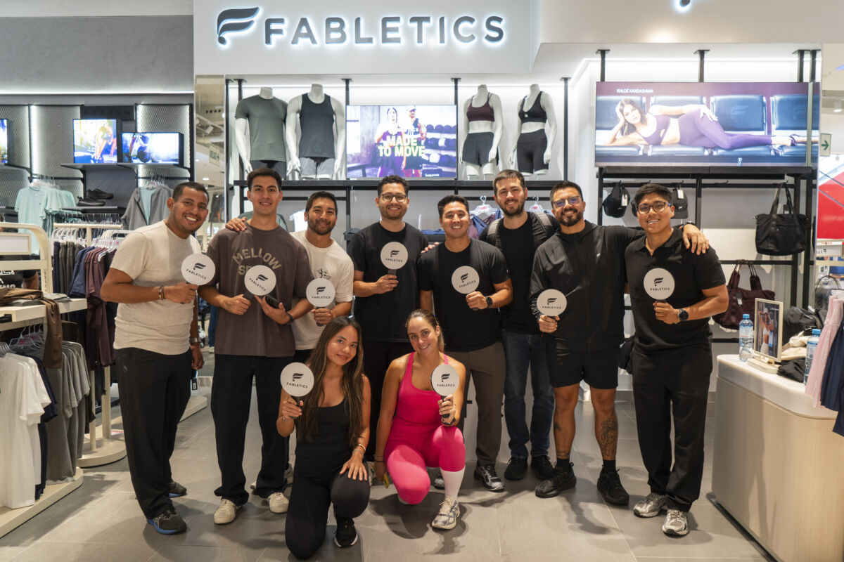 Fabletics llegó a Perú junto a Oechsle con una experienciainspirada en el movimiento real