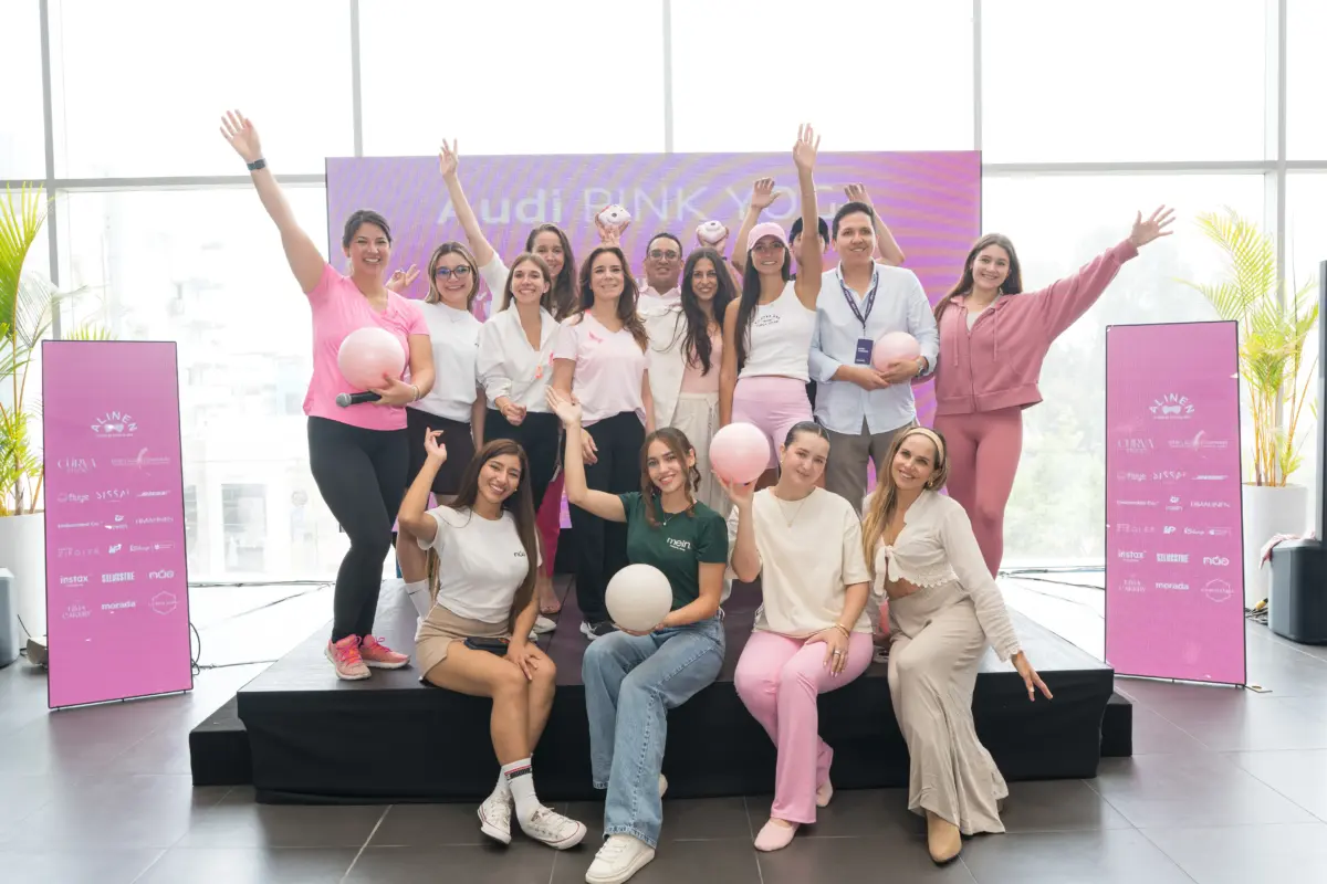 Audi Pink Yoga 2026 reunió bienestar y solidaridad en su tercera edición