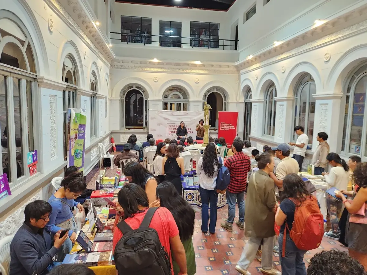 La Feria de Editoriales Peruanas celebra su quinta edición con una amplia programación cultural en el Centro de Lima