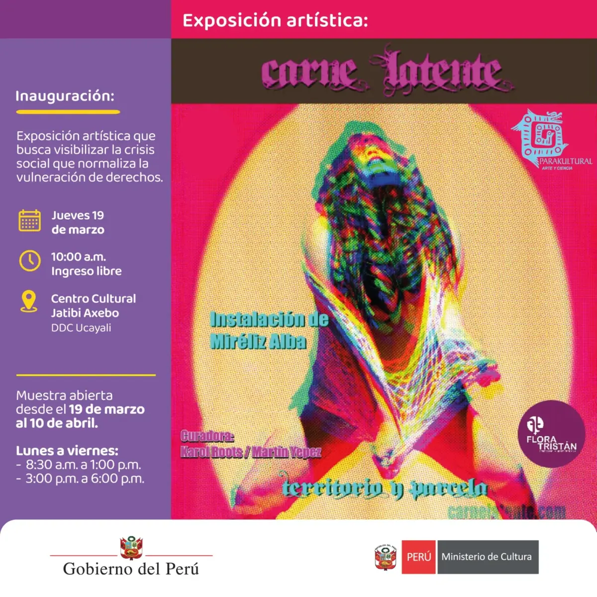 “Carne Latente: Territorio – Parcela” expande su archivo colectivo y llega a la Amazonía peruana