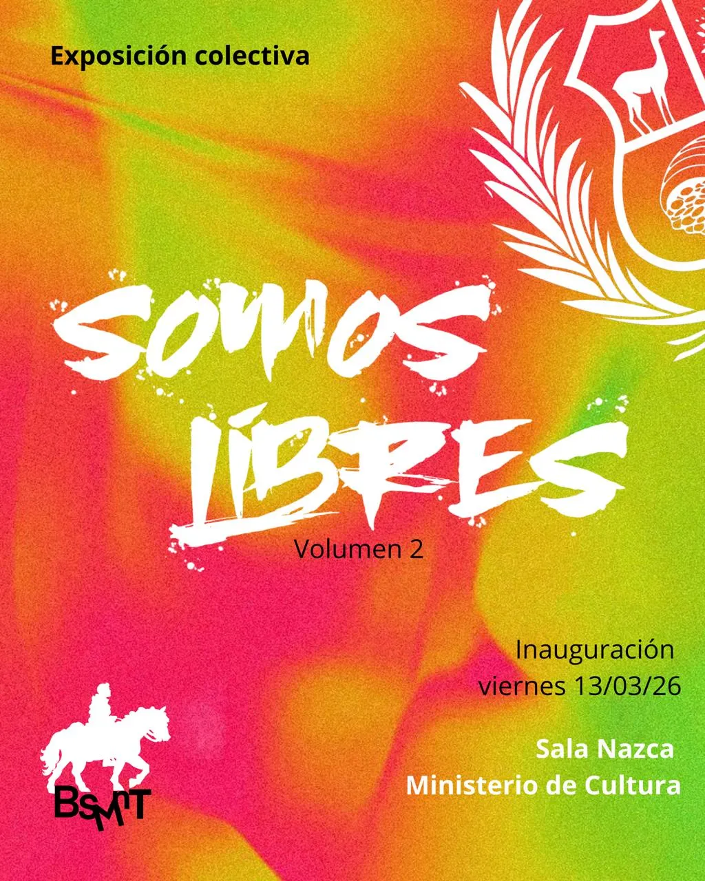 Exposición colectiva “Somos Libres. Volumen 2” reúne a más de 50 artistas