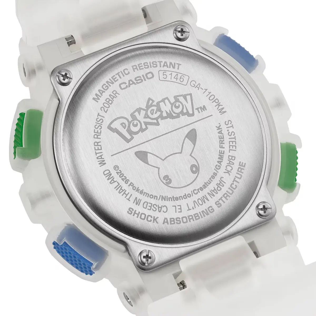 G-SHOCK y Pokémon celebran 30 años de historia con un reloj de colección repleto de referencias a la saga