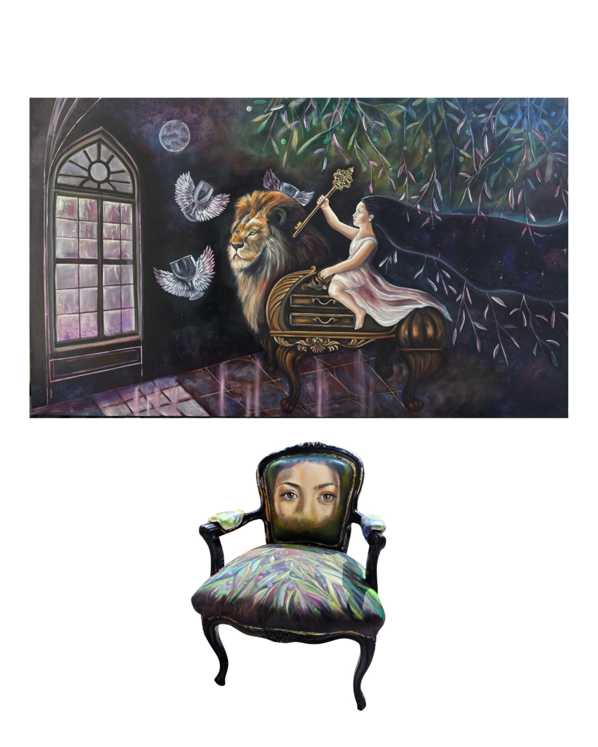 Artistas transitan por las huellas de la niñez en exposición de arte