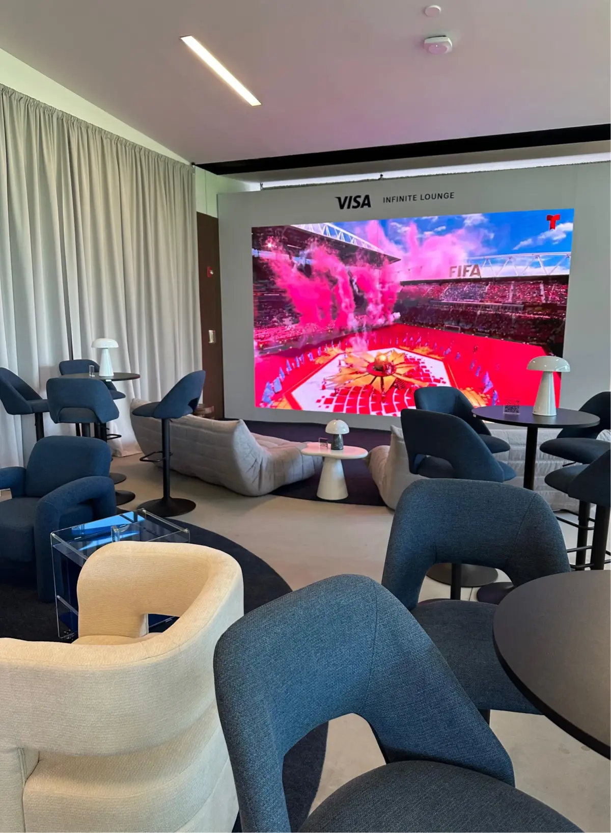 Visa presenta el Visa Infinite Lounge en Miami, acercando a los tarjetahabientes Visa Infinite de toda América Latina y el Caribe a las experiencias más exclusivas de la temporada Visa presenta el Visa Infinite Lounge en Miami, acercando a los tarjetahabientes Visa Infinite de toda América Latina y el Caribe a las experiencias más exclusivas de la temporada