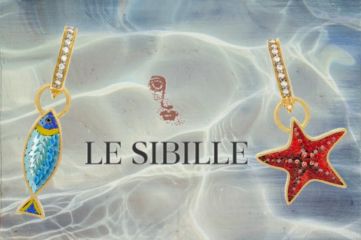 Le Sibille, la casa de joyería romana de micromosaicos, presenta Oráculos del Mar
