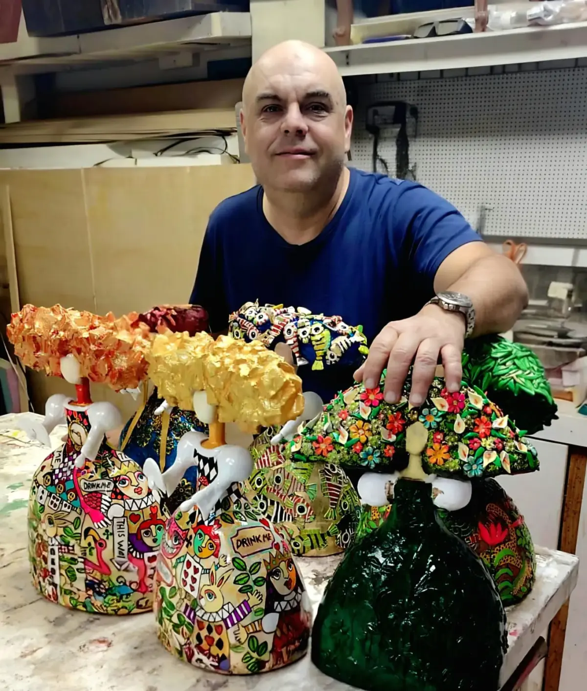 “Menina Patria”: Paolo Cordano reimagina la identidad del Perú a través de esculturas inspiradas en la figura clásica de la menina