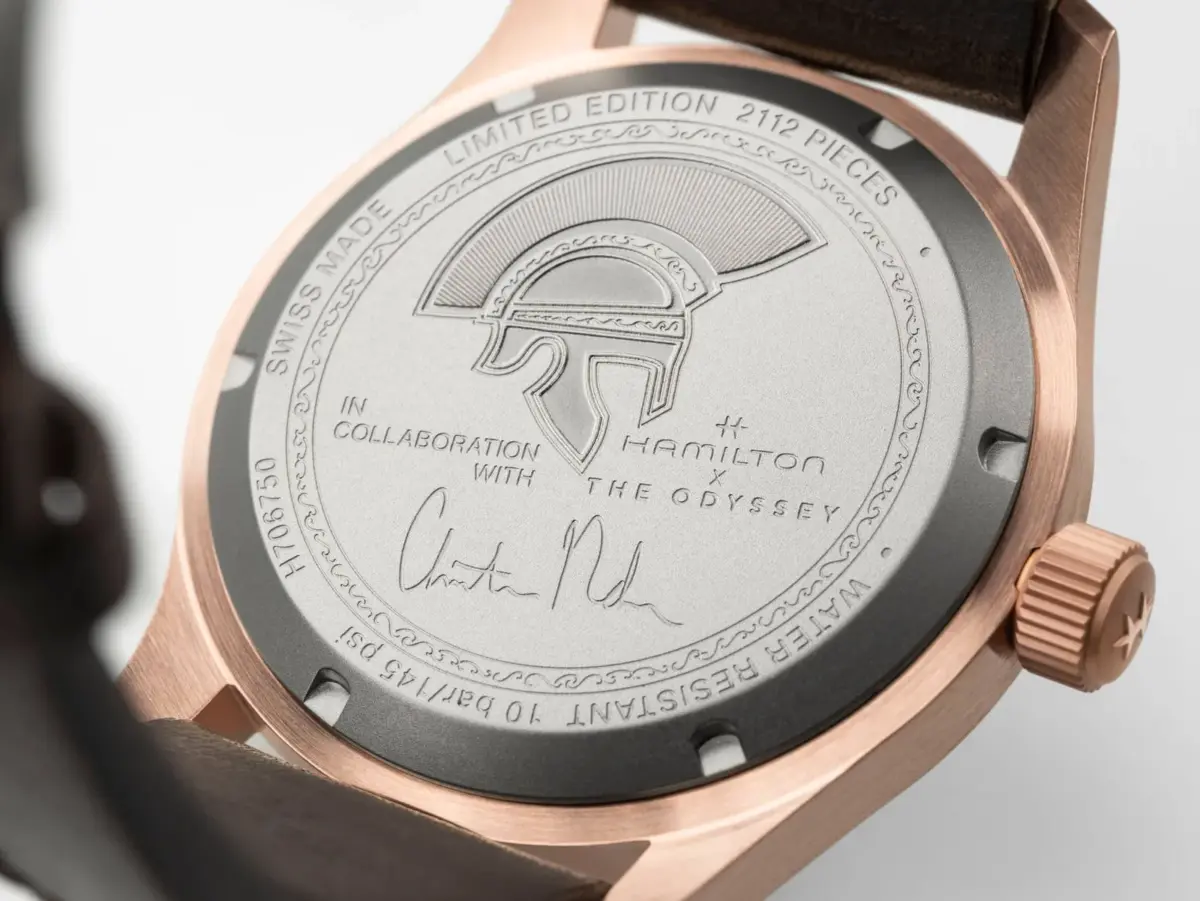 Hamilton lanza un reloj inspirado en The Odyssey, la nueva película de Christopher Nolan
