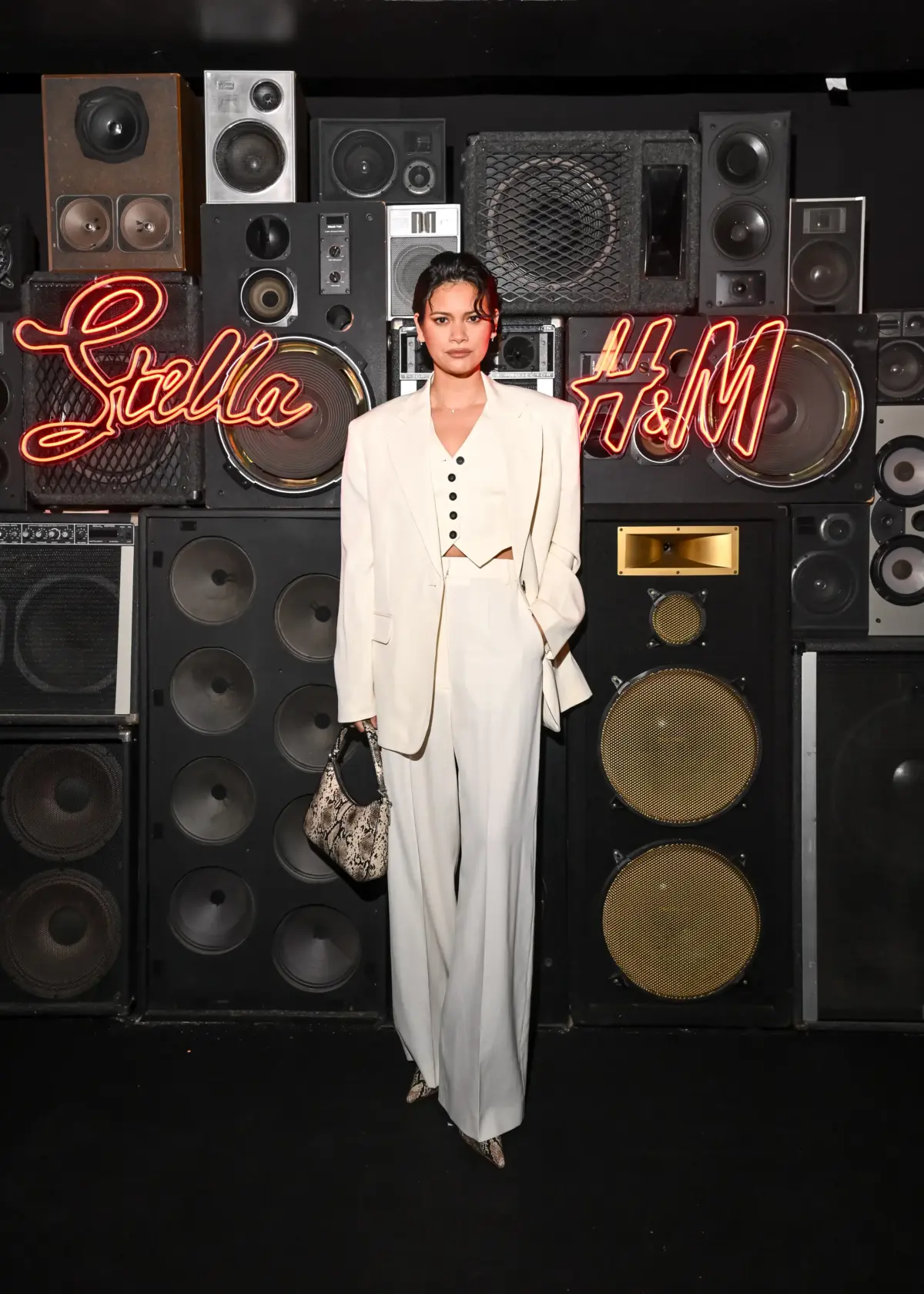 Juana Burga asiste a la celebración de la colección Stella McCartney H&M en Nueva York