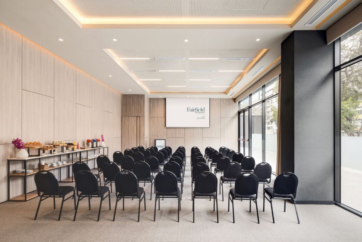 El Salón Benavides del Fairfield by Marriott Lima Miraflores: un espacio versátil para eventos sociales y corporativos 