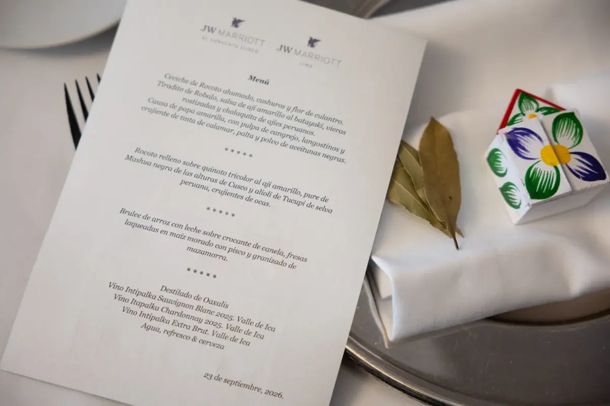 JW Marriott Lima lleva la esencia de la gastronomía peruana a Madrid JW Marriott Lima lleva la esencia de la gastronomía peruana a Madrid