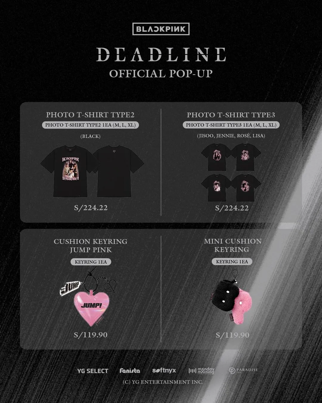 BLACKPINK en Lima: el pop-up de “DEADLINE” llega con merch exclusivo y una experiencia inmersiva