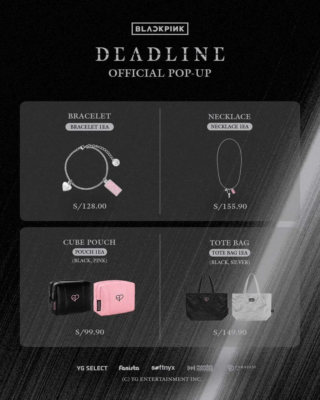 BLACKPINK en Lima: el pop-up de “DEADLINE” llega con merch exclusivo y una experiencia inmersiva