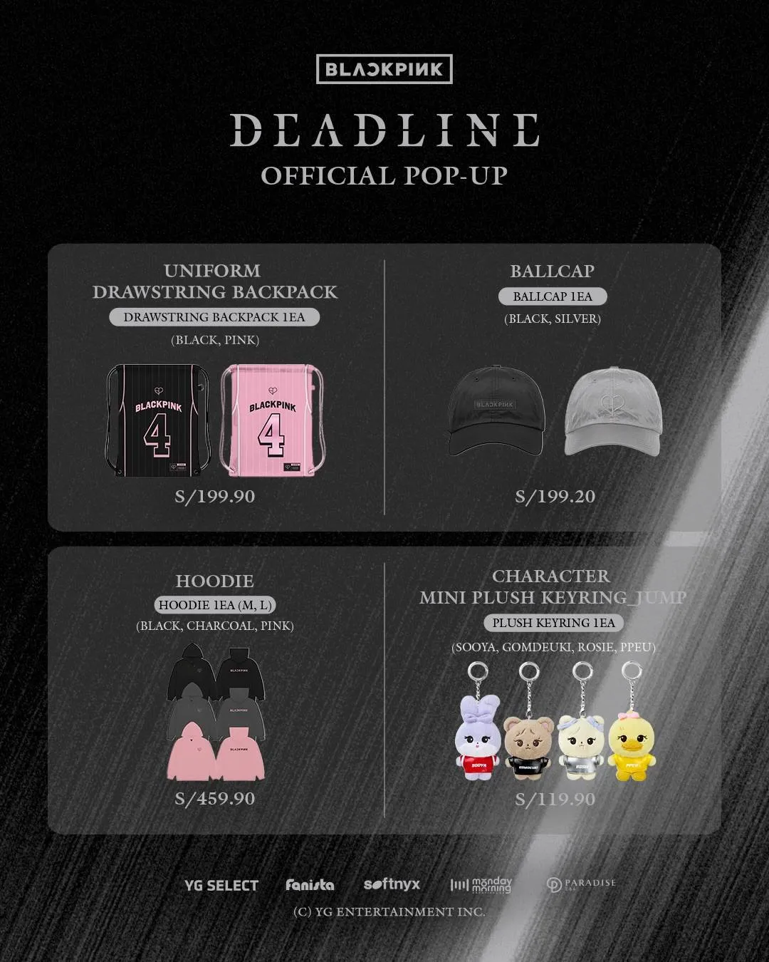 BLACKPINK en Lima: el pop-up de “DEADLINE” llega con merch exclusivo y una experiencia inmersiva