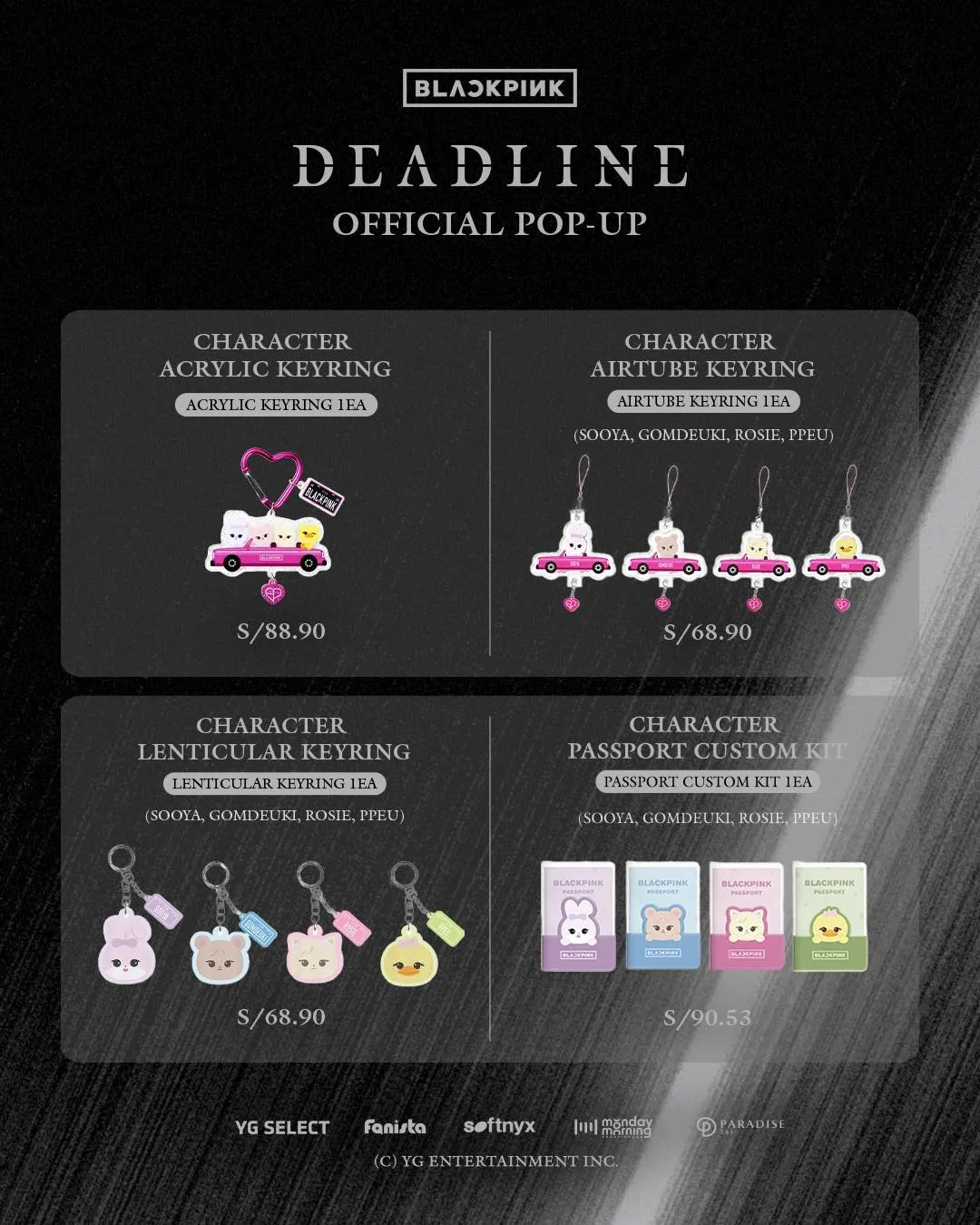 BLACKPINK en Lima: el pop-up de “DEADLINE” llega con merch exclusivo y una experiencia inmersiva