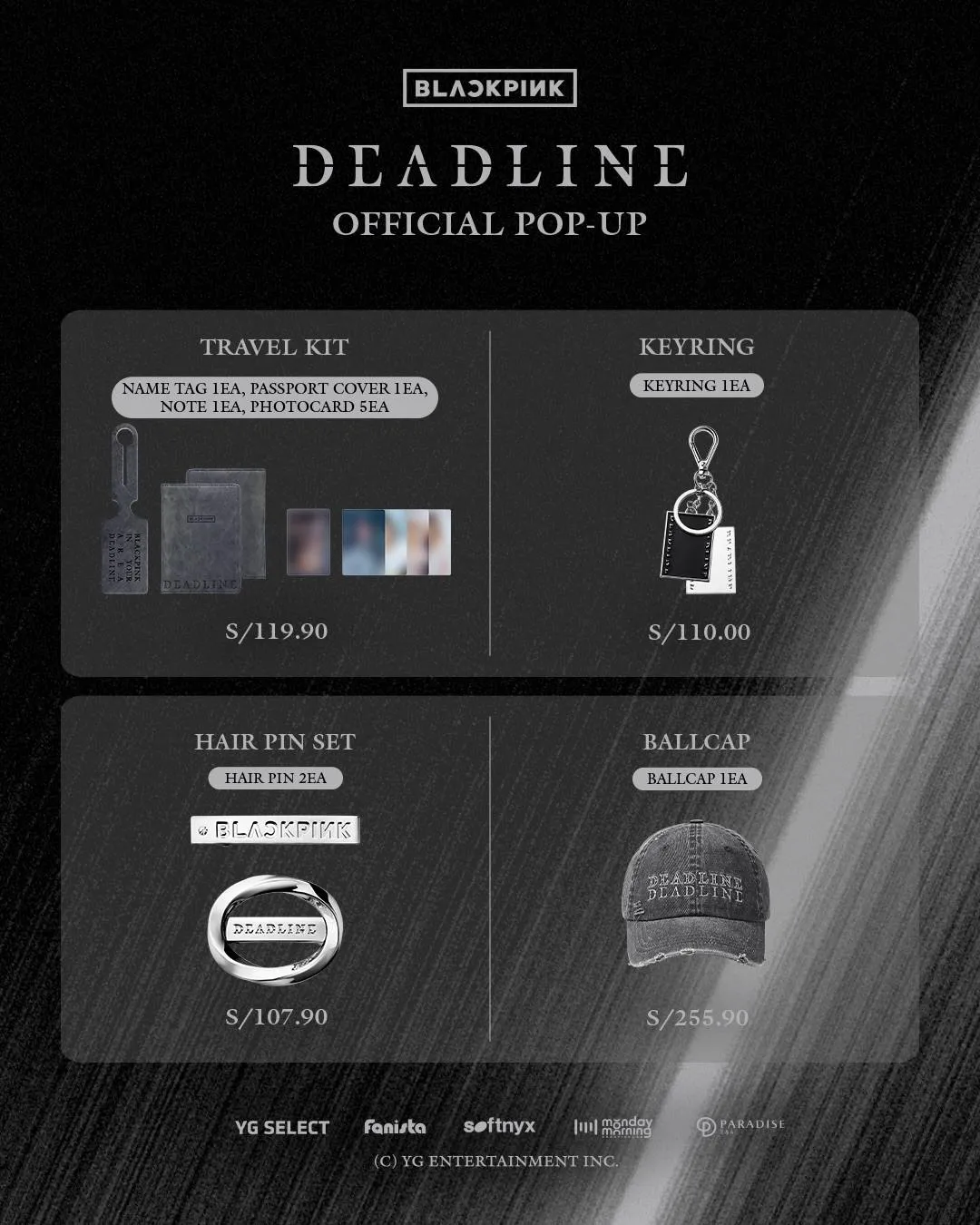BLACKPINK en Lima: el pop-up de “DEADLINE” llega con merch exclusivo y una experiencia inmersiva