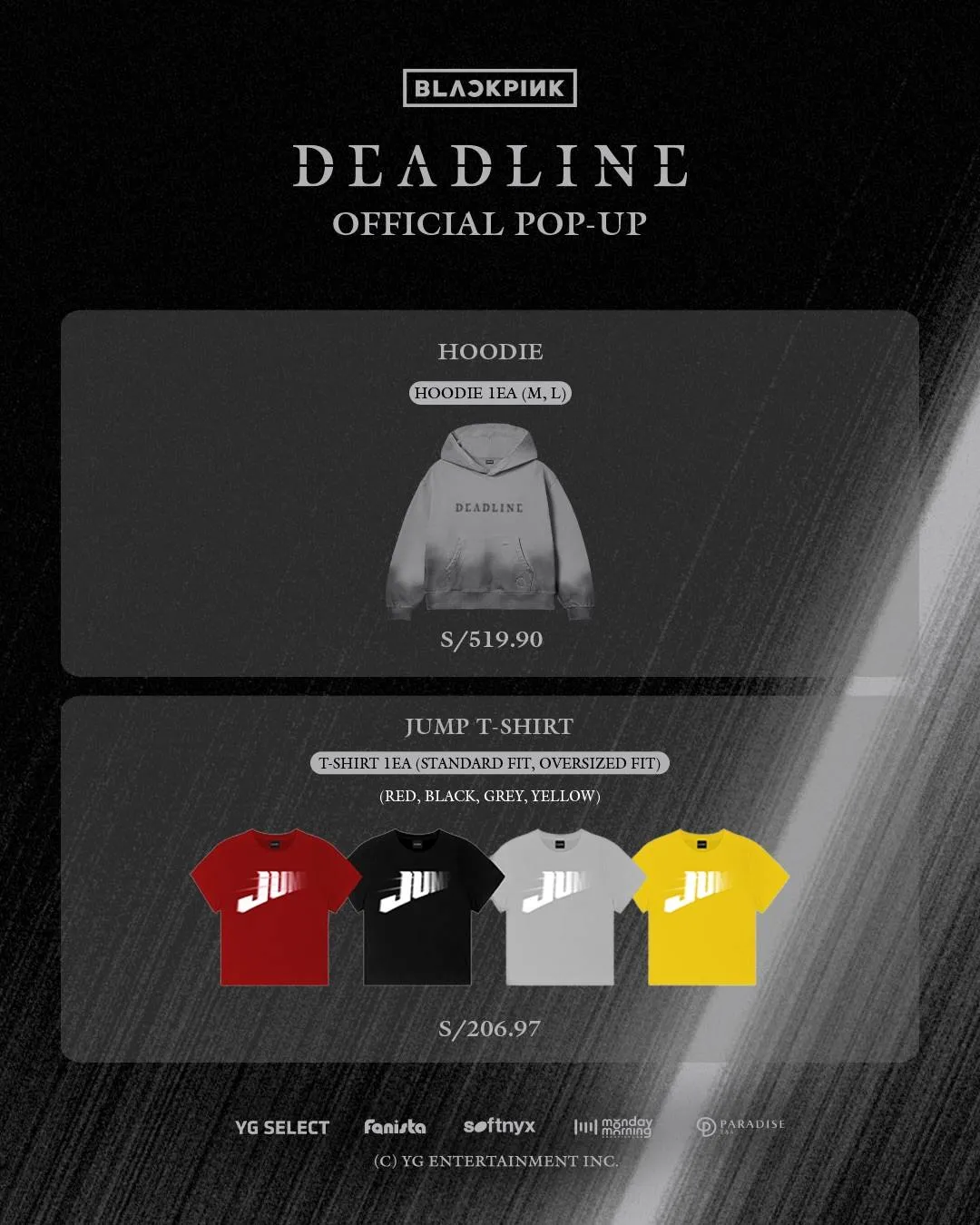 BLACKPINK en Lima: el pop-up de “DEADLINE” llega con merch exclusivo y una experiencia inmersiva