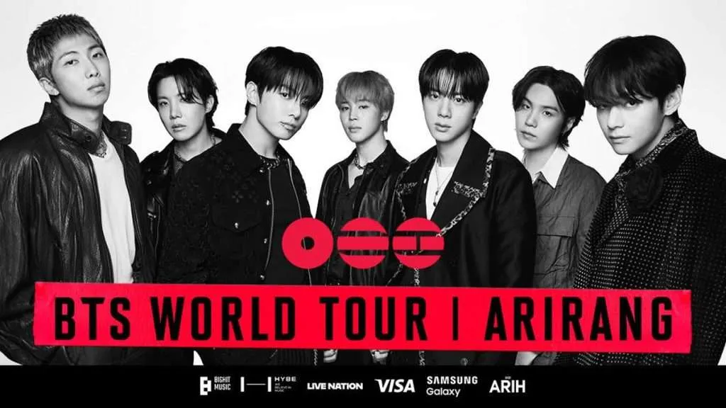 BTS lleva su tour ARIRANG a los cines del mundo BTS lleva su tour ARIRANG a los cines del mundo