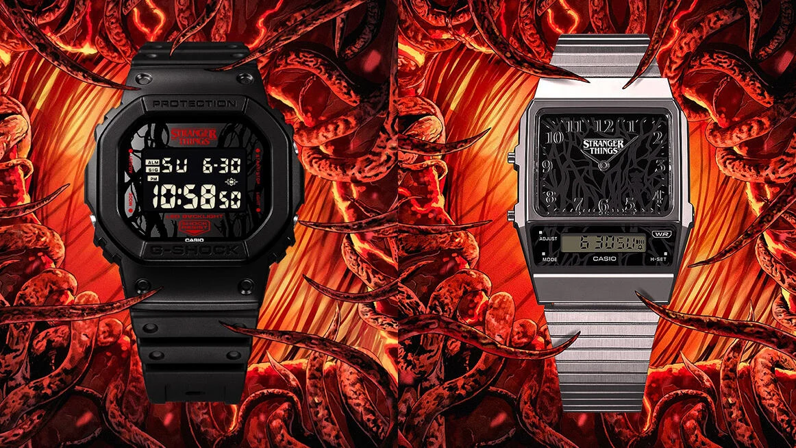 G-SHOCK y CASIO se sumergen en el Upside Down con una colección inspirada en Stranger Things