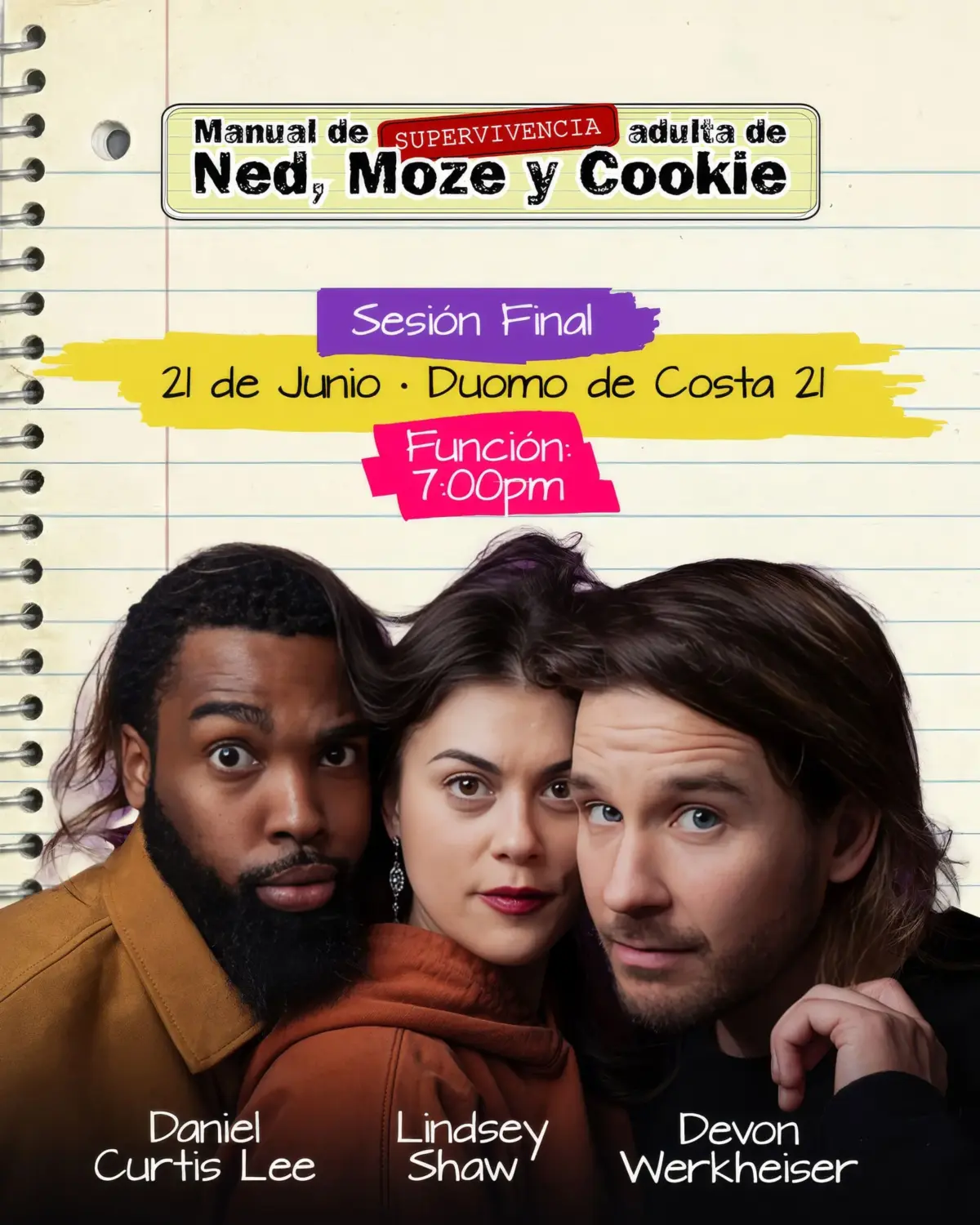 ¿Te perdiste la primera fecha? Aún puedes ver a Ned, Moze y Cookie en su última fecha en Lima ¿Te perdiste la primera fecha? Aún puedes ver a Ned, Moze y Cookie en su última fecha en Lima