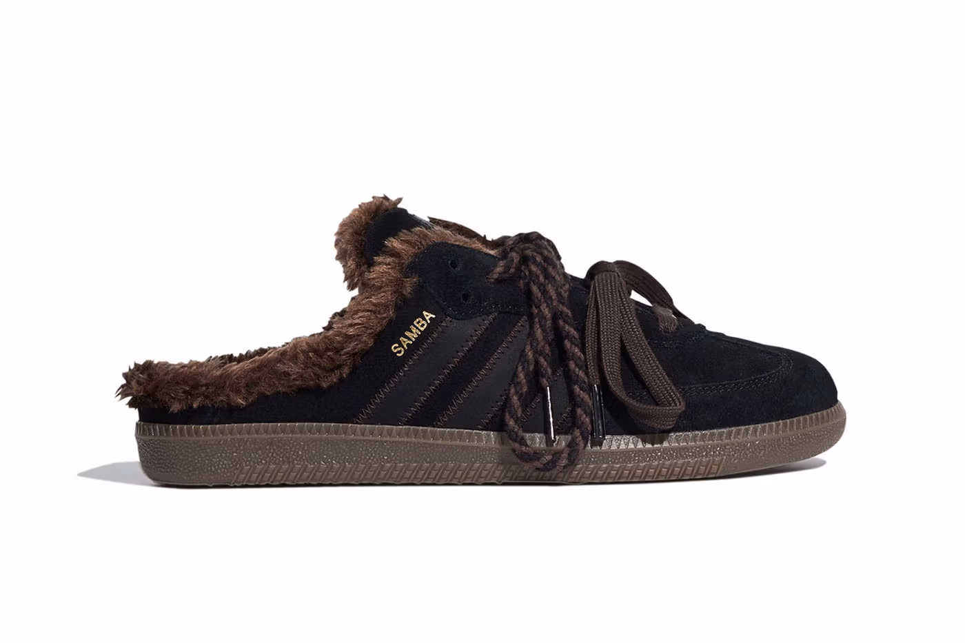 adidas reinventa las Samba con una versión mule forrada en pelo para la temporada otoño-invierno