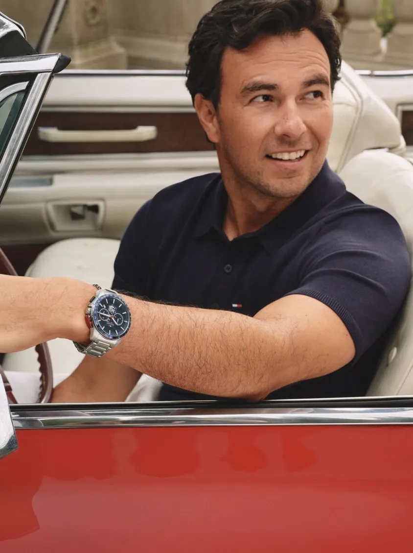 Tommy Hilfiger presenta a Checo Pérez para la colección de relojes y joyería primavera-verano 2026